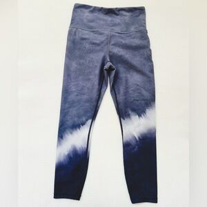 Athleta gray tie dye leggings